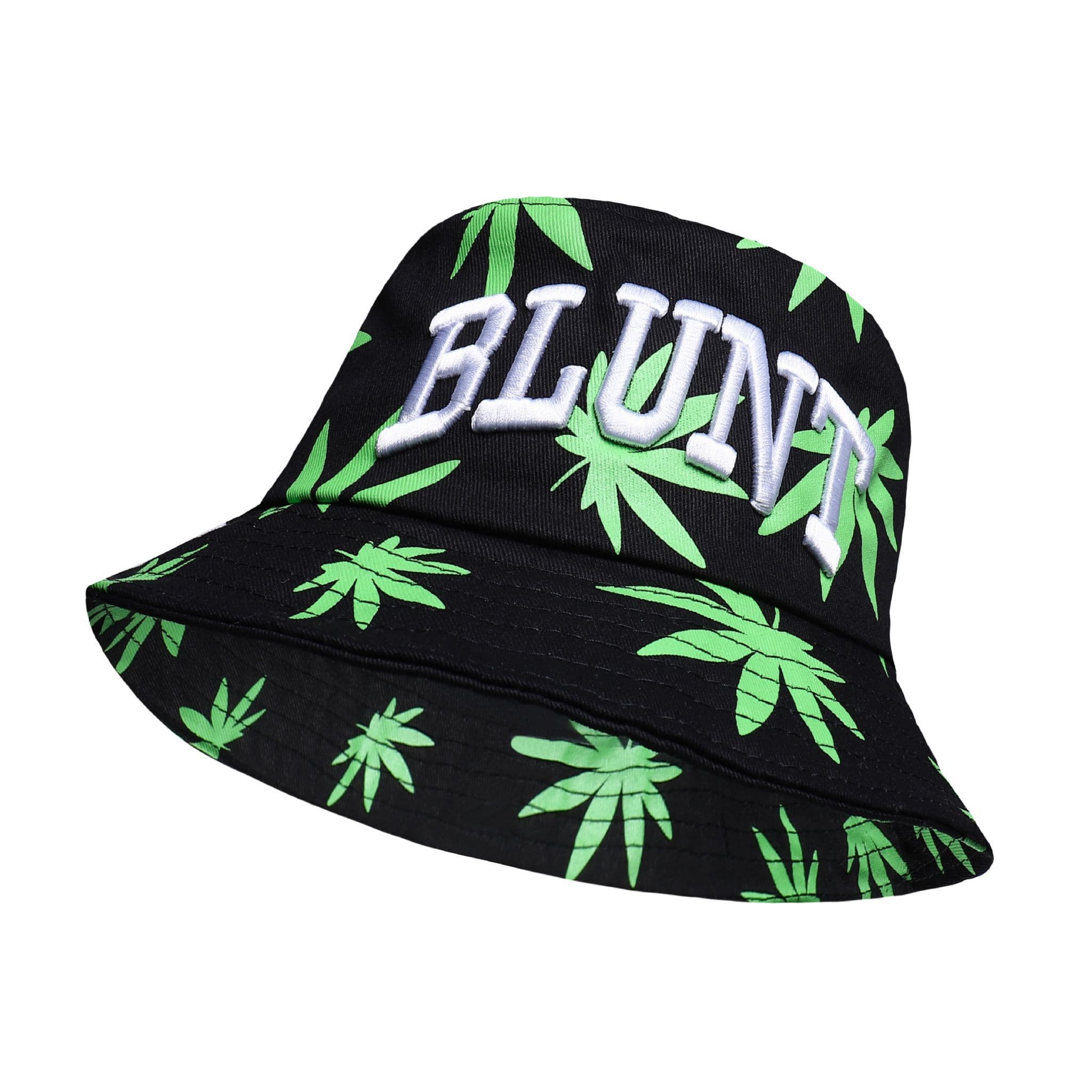 Wholesale bucket hat with black blunt weed